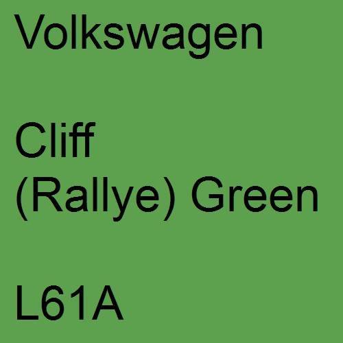 Volkswagen, Cliff (Rallye) Green, L61A.